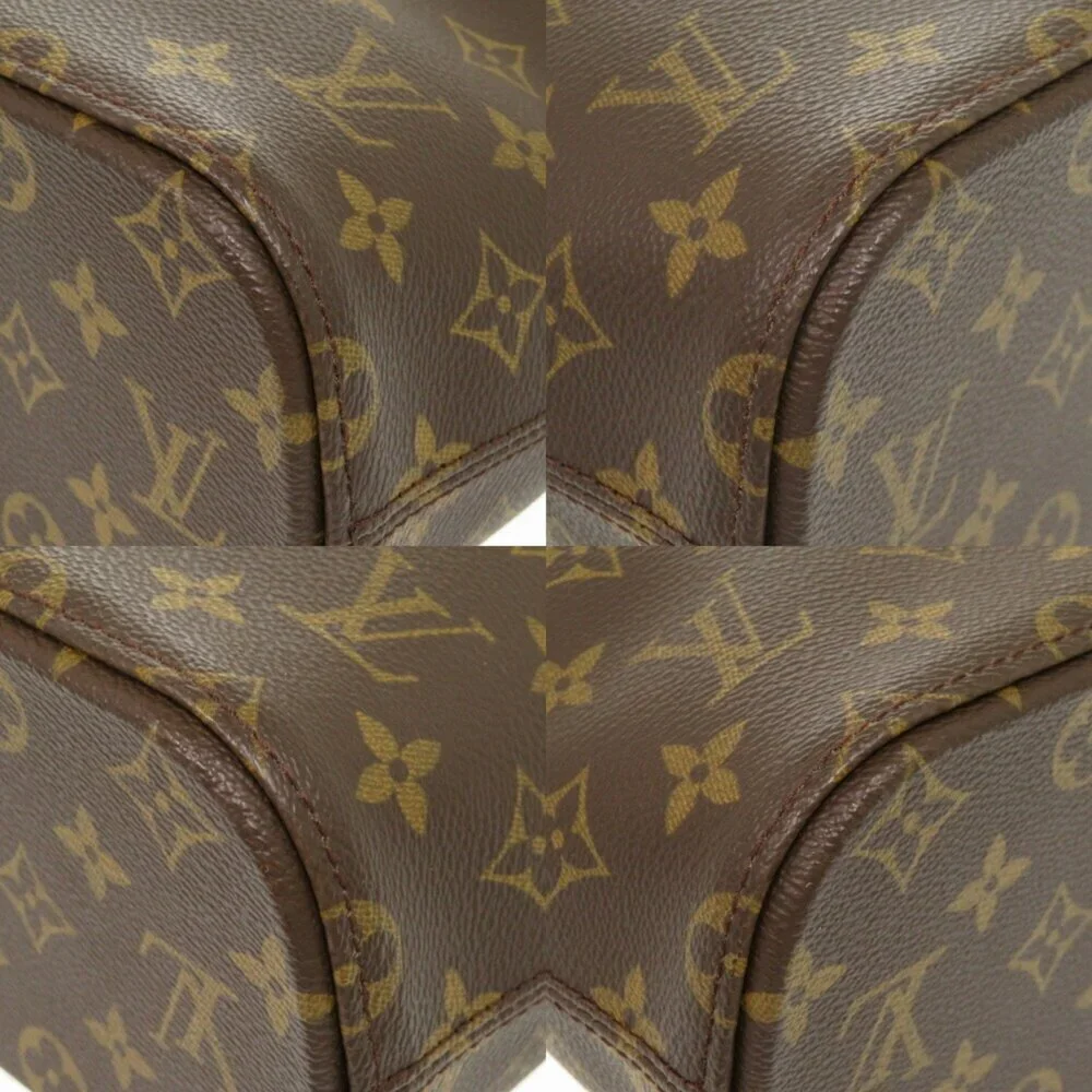 LOUIS VUITTON Authentic Brown Monogram Tote Bag - Picture 5 of 11
